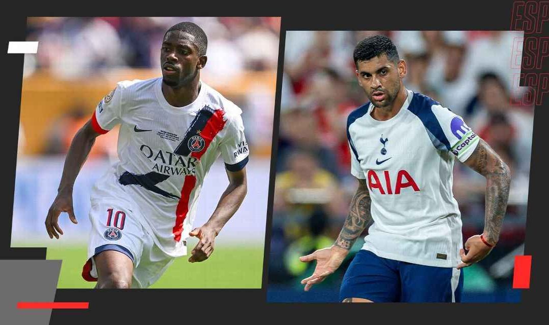 PARTIDAZO: HOY JUEGAN LA FINAL EL PSG Y TOTTENHAM POR LA SUPERCOPA EUROPEA