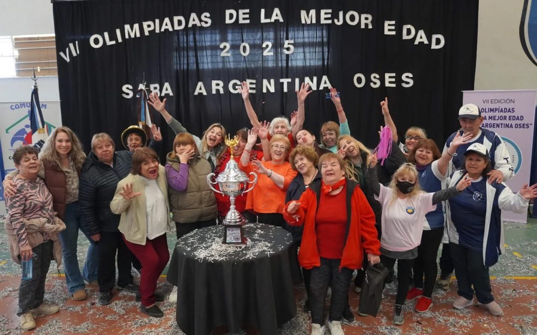 EMOCIÓN Y DIVERSIÓN EN INICIO DE LAS OLIMPIADAS DE LA MEJOR EDAD