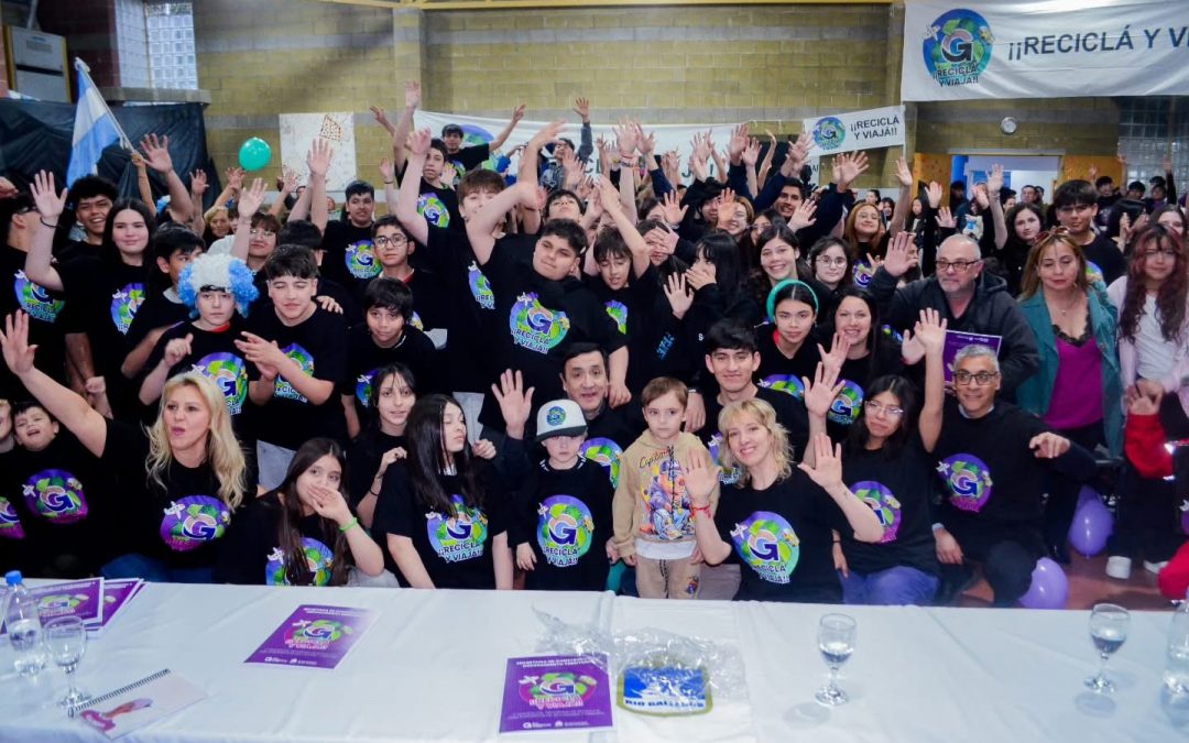 Con 18 millones en premios, el Municipio presentó el “Reciclá y Viajá”, que promueve la conciencia ambiental entre los jóvenes