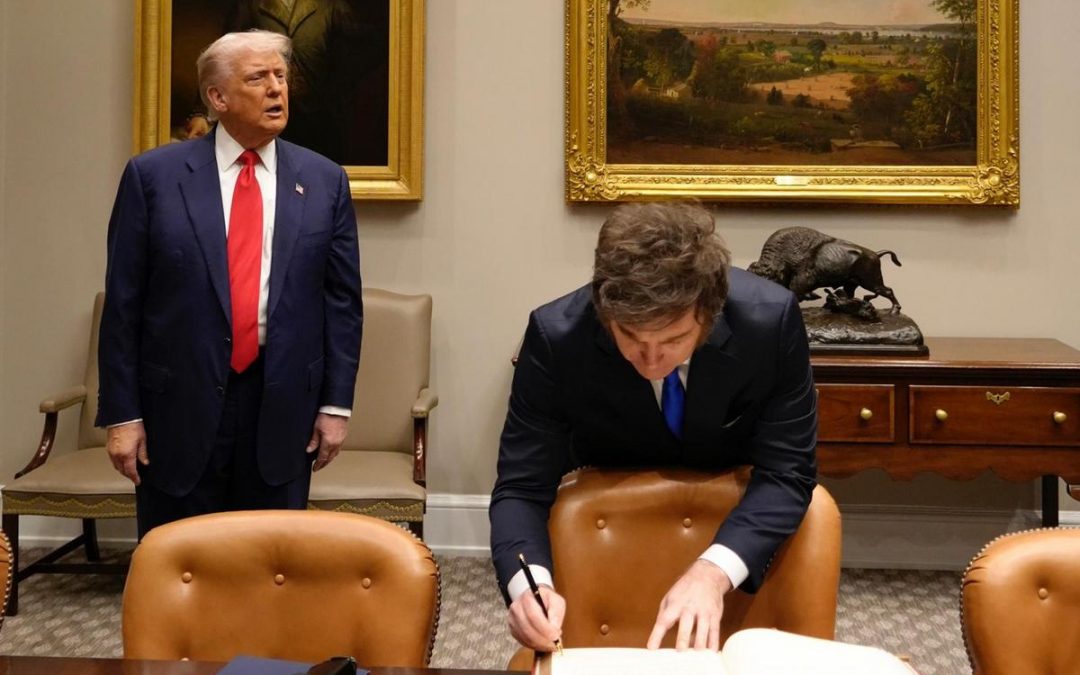 Milei con Trump: «Si volvemos al populismo, EE.UU. dejará de apoyar»