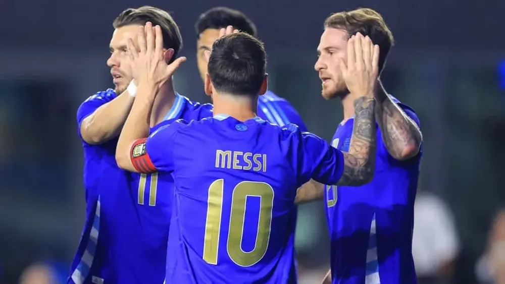 La Selección Argentina derrotó a Puerto Rico por 6-0 con una verdadera exhibición de juego colectivo