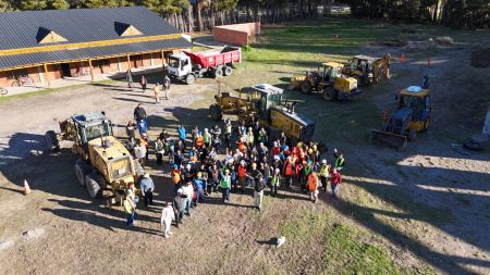 Más de 1.600 santacruceños se capacitaron en maquinaria pesada