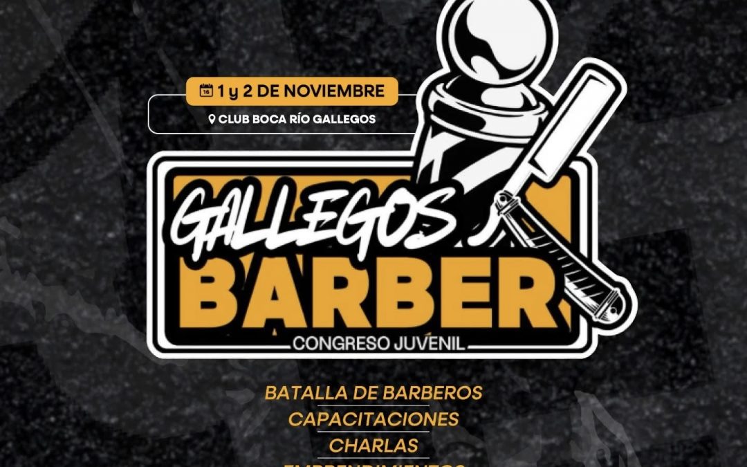 Más de 60 barberos competirán en la segunda edición del “Gallegos Barber” que organiza el Municipio