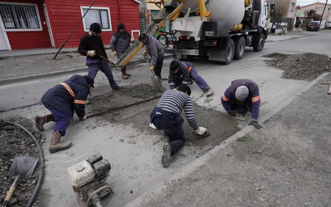 El Municipio avanza con la reparación de más calles en la capital