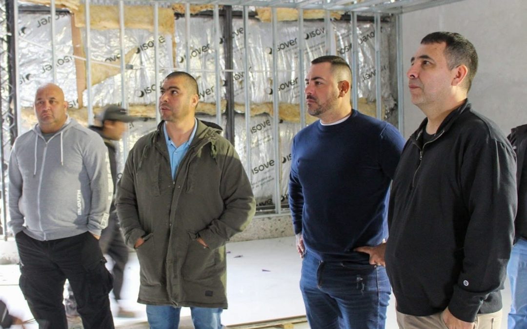 Quincho del Polideportivo de Las Heras: en su última etapa y pensado para la comunidad