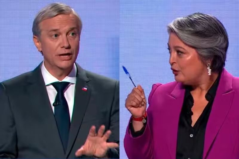 Chile al balotaje y elige entre la izquierda con Jara y la derecha con Kats