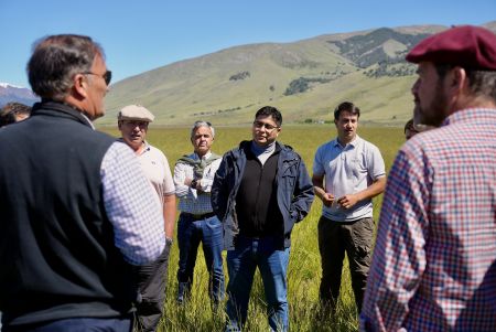 El gobernador Vidal presentó el primer proyecto agroproductivo público-privado de Santa Cruz