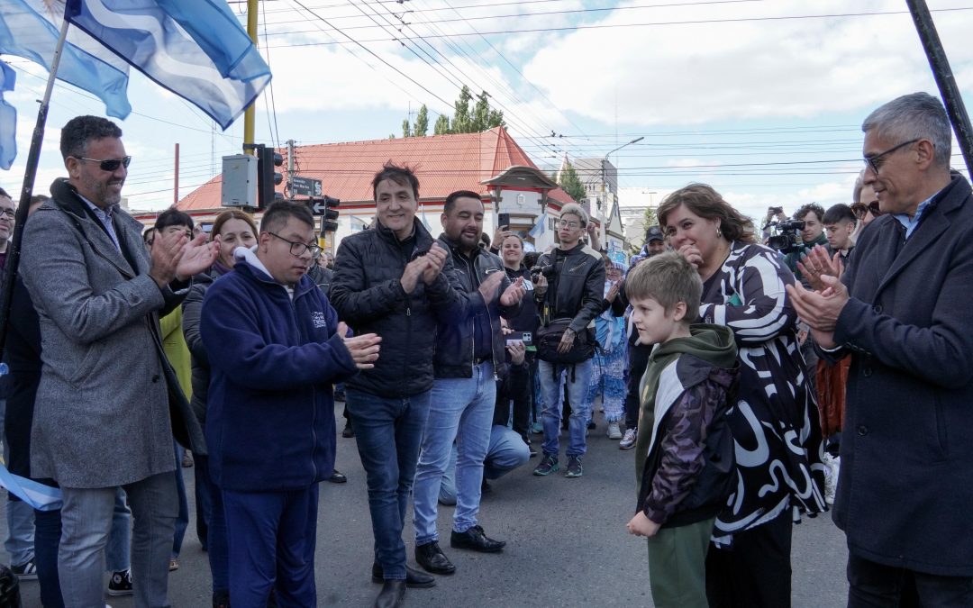 El intendente Pablo Grasso inauguró el Paseo Aniversario y dio inicio a todas las actividades por los 140 años de Río Gallegos