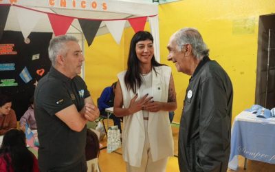 Conmemoración del Día de la Soberanía en el gimnasio Lucho Fernández