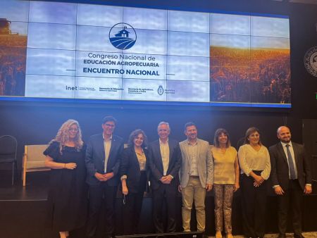 Santa Cruz estuvo presente en el Encuentro Nacional de Educación Agropecuaria