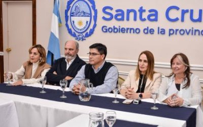 Vidal: “Nos estamos incorporando al mundo”, vuelve la obra del astillero en Caleta Olivia