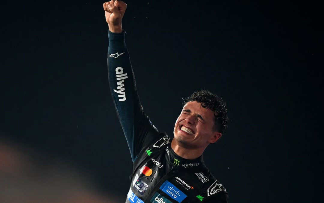 El británico Lando Norris, justo campeón de la Fórmula 1 con Mclaren