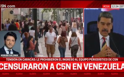 El régimen de Maduro echó de Venezuela a un equipo periodístico de C5N
