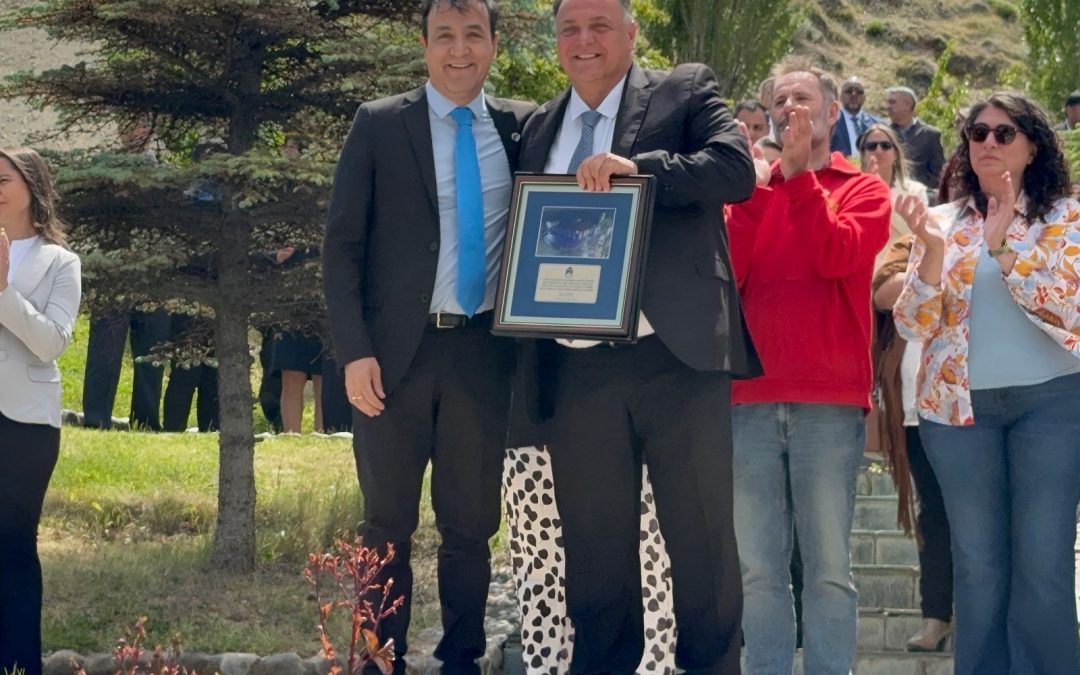 Pablo Grasso estuvo presente en el 98 Aniversario de El Calafate