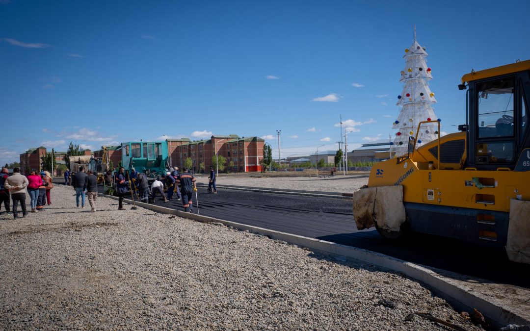 Municipio de Río Gallegos avanza con la obra de transformación de la autovía en avenida