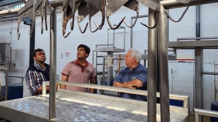 Más control, más producción: El Consejo Agrario recorrió el matadero de Pico Truncado