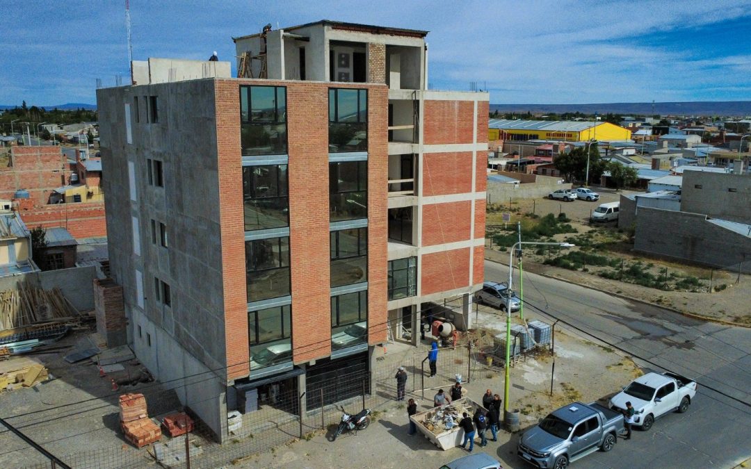 SIPGER avanza con obras claves en Las Heras: nueva sede sindical y salón de eventos en etapa final