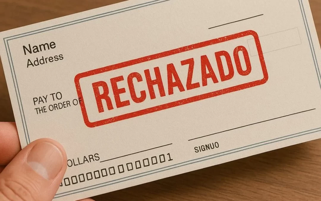 ALERTA: ESTAFAS CON CHEQUES RECHAZADOS Y UNOS MIEMBROS DE LA COMUNIDAD GITANA EN EL BLANCO