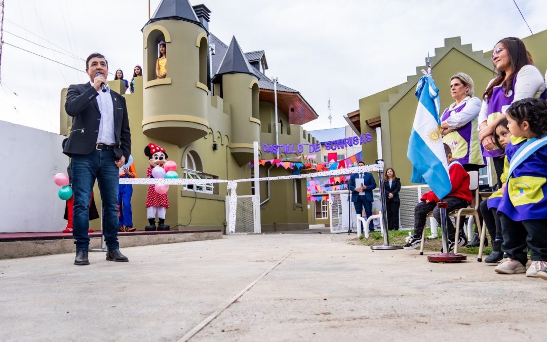 Grasso recuperó el Jardín Maternal Municipal: 120 cupos, inversión y gestión 100% municipal