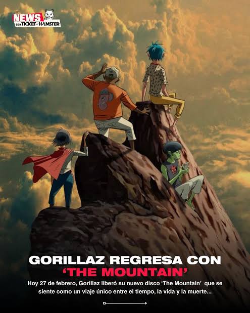 Gorillaz, la banda de Damon Albarn, confirmó su gira en Sudamérica este 2026 y pueden haber shows en Argentina