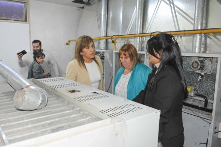 Avanza la renovación total de la calefacción en las Escuelas N°44 y N°46