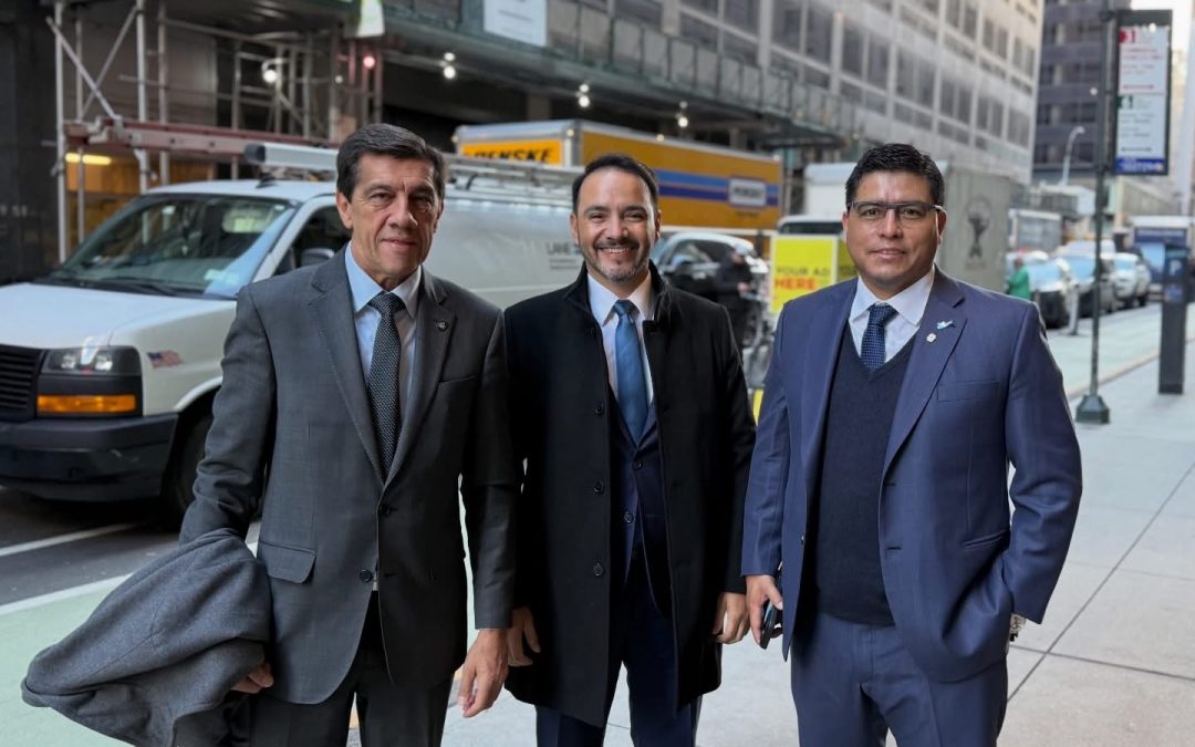 CLAUDIO VIDAL EN NUEVA YORK: “HOY COMENZAMOS NUESTRA AGENDA EN NUEVA YORK PARA MOSTRAR EL POTENCIAL DE SANTA CRUZ AL MUNDO”