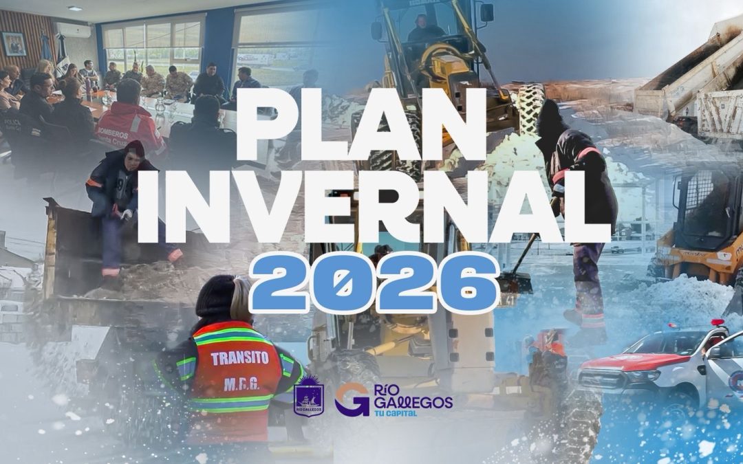 Así es el Plan Invernal 2026 de la Municipalidad de Río Gallegos