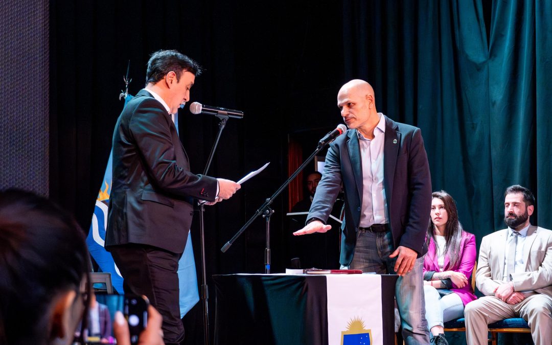 Pablo Grasso puso en funciones a Gerardo Mirvois como secretario de Producción, Comercio e Industria de Río Gallegos