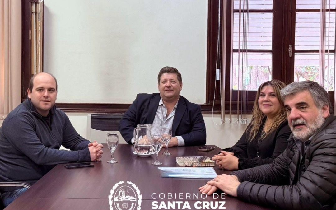 Gardonio, Treppo y Bosso se reunieron con Pedro Luxen y definieron agenda común