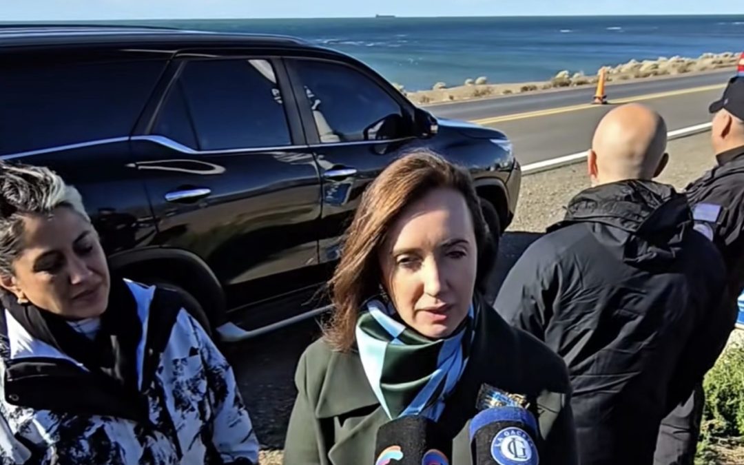 Victoria Villarruel está en Santa Cruz y recorrerá algunas localidades con senadores santacruceños