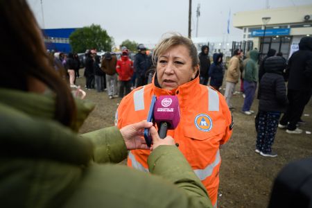Sandra Gordillo: “Estamos con alerta naranja por lluvias, nieve y fuertes vientos en distintos sectores de la provincia”