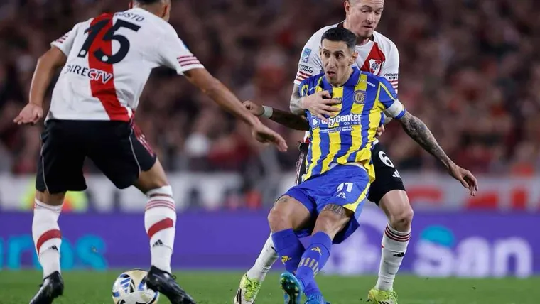 El gaste oficial de River a Ángel Di María en las redes tras borrar a Rosario Central