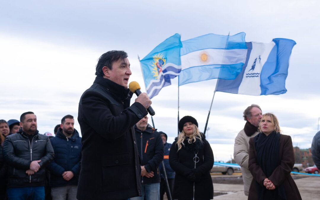 Pablo Grasso inauguró la primera etapa de la reconversión de la Autovía 17 de Octubre