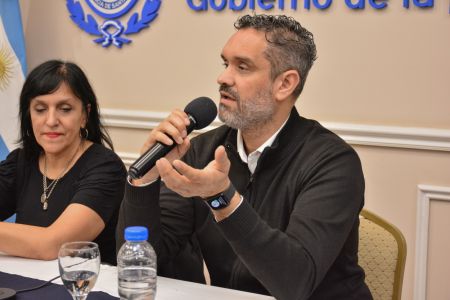 Georgion aseguró: «Nosotros decidimos profundizar el programa Acompañar»