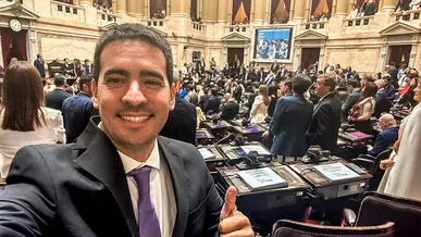 Adrián Ravier nuevo vocero presidencial. Lo anunció Manuel Adorni