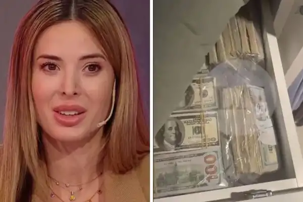 Allanaron propiedades de Jesica Cirio tras la difusión de videos con miles de dólares guardados en bolsas y cajones
