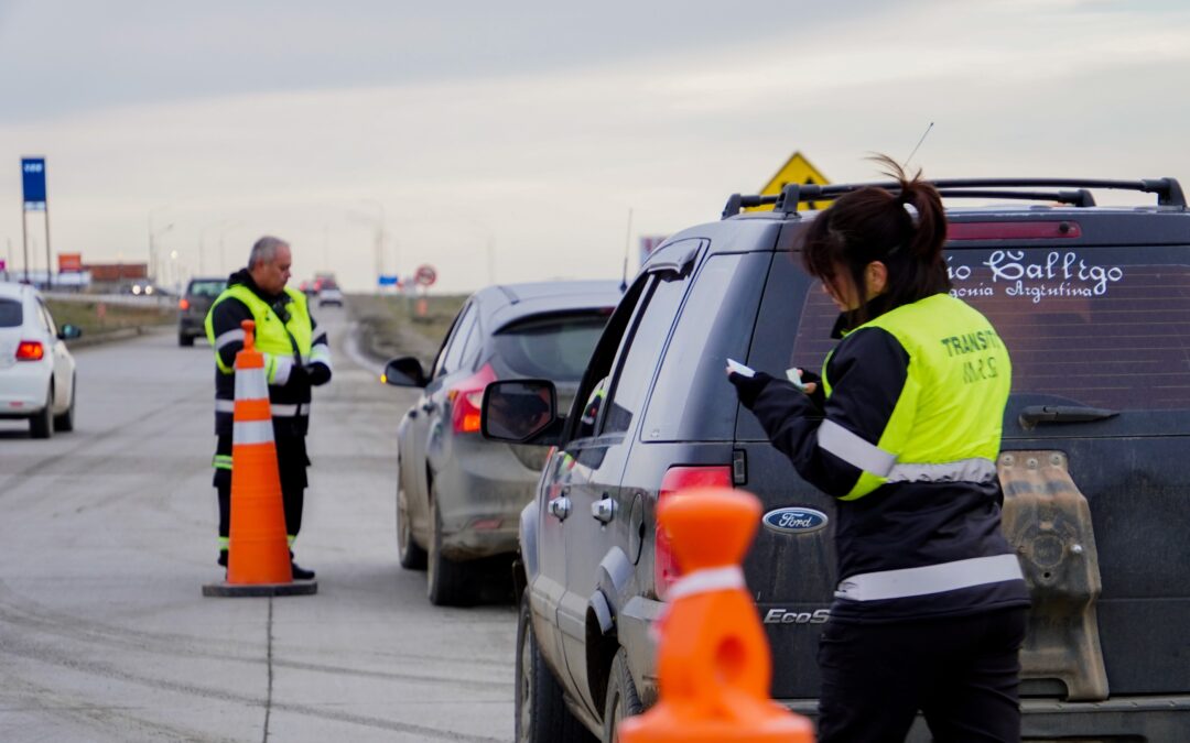 La Municipalidad de Río Gallegos intensifica los operativos de control vial en distintos puntos de la ciudad