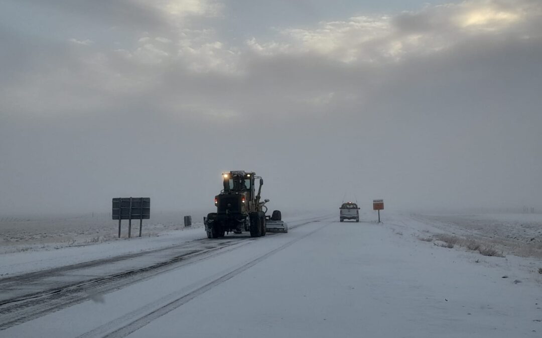 Plan Invernal 2026. Vialidad Provincial intensifica el despeje de nieve sobre la Ruta Nacional 40 para garantizar la transitabilidad