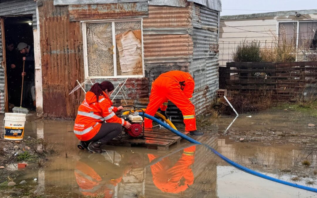 EMERGENCIA CLIMÁTICA  Georgion: «Mientras la emergencia exigía respuestas concretas, el Gobierno Provincial puso todos sus recursos en el territorio, haciendo foco en las verdaderas necesidades de los vecinos»