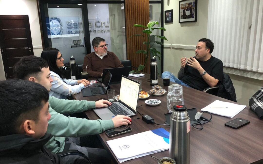 Provincia se reunió con la Municipalidad de Las Heras en otra mesa de trabajo técnica