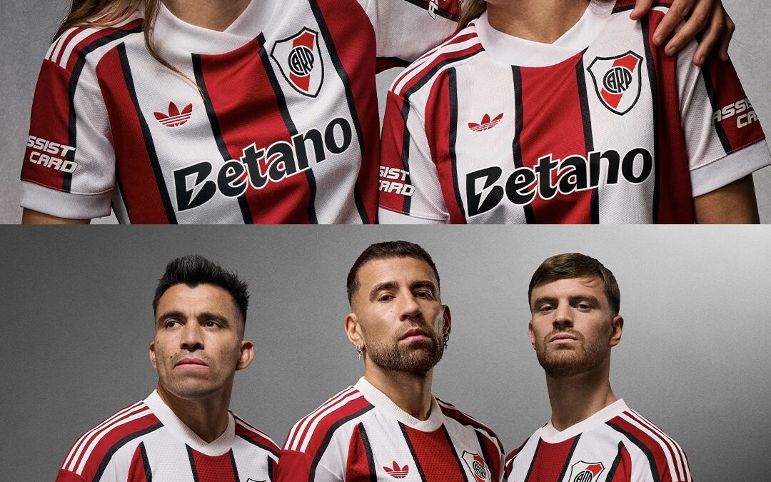 River presentó la nueva camiseta alternativa y la estrenará frente a Argentinos