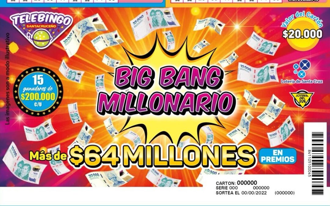 El “Big Bang Millonario” llega a Piedra Buena con más de $64 millones en premios