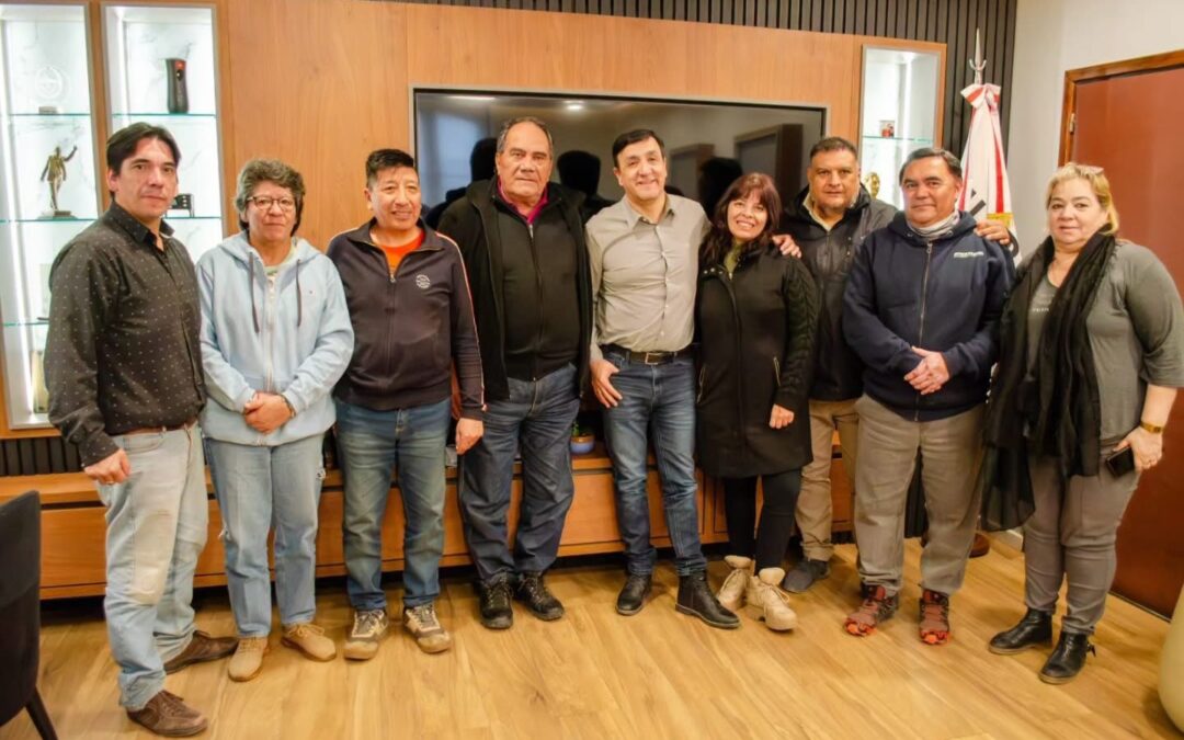 Grasso se reunió con el núcleo sindical de los municipales y los vocales electos de la CSS