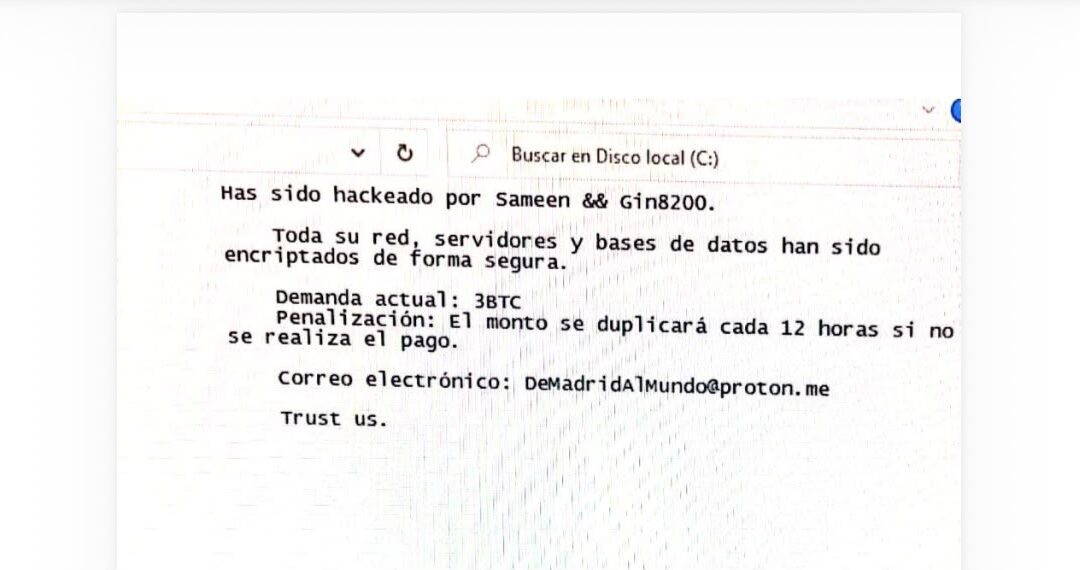 Ciberataque en P.G.M. deja fuera de servicio los sistemas municipales