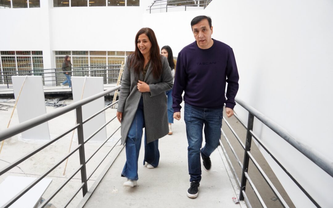 Pablo Grasso destacó que el Albergue del Gimnasio Rocha está casi finalizado